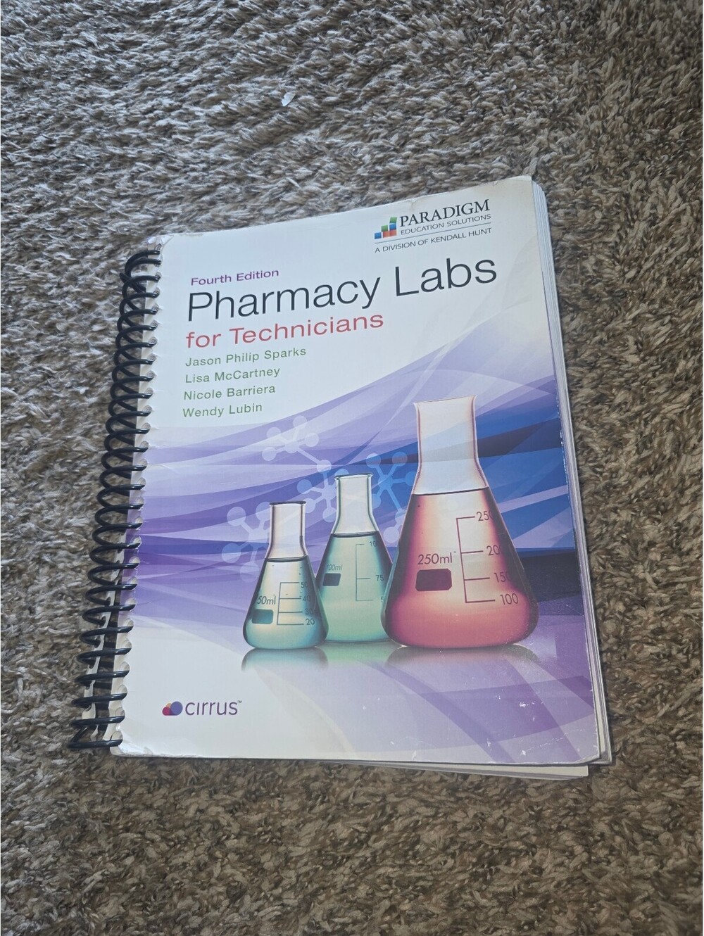 Pharmacy Labs for Technicians Fourth Edition Textbook